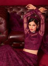 Flawless Looking Lehenga Choli in Pink